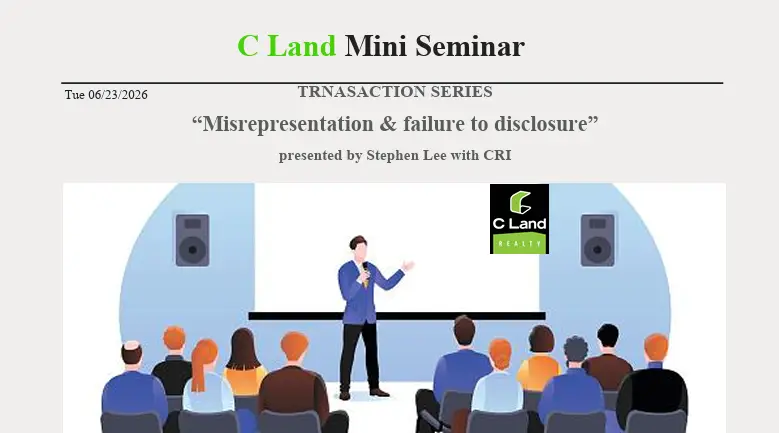 Misrepresentation & failure to disclosure
