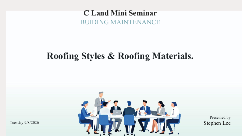 Roofing Styles & Roofing Materials