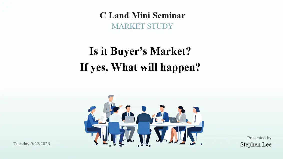 Is it Buyer’s Market? If yes, What will happen?